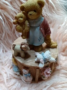 Cherished Teddies Girl With Bears Plays The Tune The Teddy Bears Picnic 2002 - Picture 1 of 18