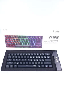 New Mechanical Wireless Keyboard 61 Keys Blue Switches RGB Two Shot Injection  - Picture 1 of 5