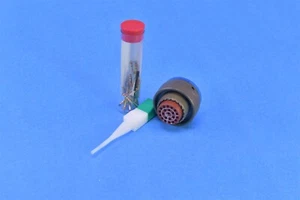 Amphenol Mil-Spec 22P Circular Connector Plug Female Sockets MS27484T12B35SA - Picture 1 of 5