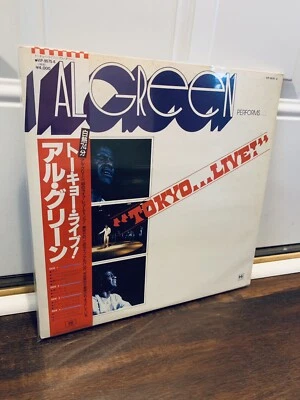 RARE (1981) Al Green Performs Tokyo Live 2Lp OBI Strip Intact NMint Vinyl - Image 1 of 4