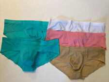 Lot of 5 Mens Brief  (US size M-L) Super Thin Second Skin Underwear With Pouch