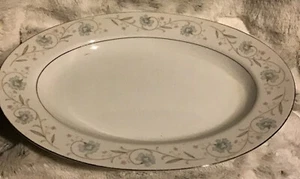 Vintage English Garden Fine China 12.5” Serving Platter Plate # 1221 Of Japan - Picture 1 of 5