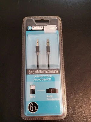 eSource 6ft 3.5mm  Audio Conversion Cable New - Image 1 of 2