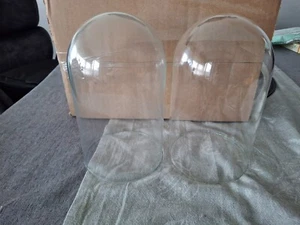 Ersatzteile 2x Glaskuppel für Drehpendeluhren - Bild 1 von 3