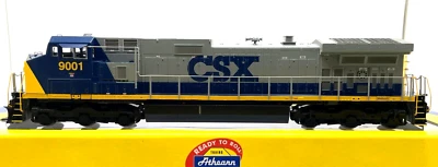 HO ATHEARN 78945 DASH 9-44CW CSX # 9001 DCC SOUND INSTALLED TSUNAMI - Image 1 of 3