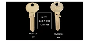 Locks 4 Vans Keys L4V Keys Locks4Vans S Series key blanks. Buy 2, Get a 3rd Free - Picture 1 of 1