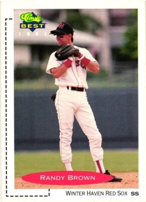 1991 CLASSIC BEST RANDY BROWN RC ROOKIE #131 CARD $0.99 VALUE BOX - Image 1 of 2