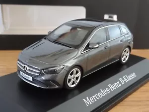 HERPA MERCEDES BENZ B CLASS W247 GREY CAR MODEL B66960456 1:43 - Picture 1 of 4