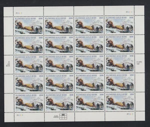 US #3235 Klondike Gold Rush 32c Complete Sheet of 20 Mint Never Hinged - Picture 1 of 1