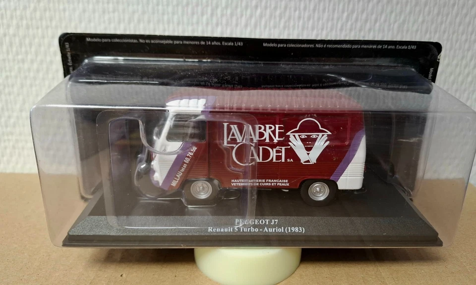 Peugeot J7 1983 ""R5 Auriol"" 1/43 IXO come nuova scatola morbida - Immagine 1 di 1