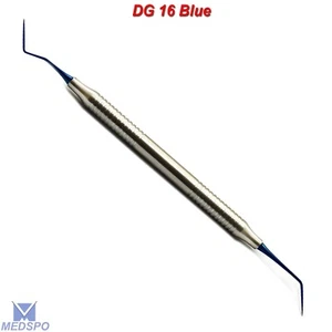 Raspador periodontal endodóntico raspador especial de tejido azul Dentista DG-16 - Imagen 1 de 5