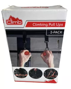 Climb brand Heavy Duty Climbing Pull Ups 2-Pack Anti-Skid Straps Open Box New - Picture 1 of 3