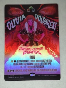 MTG Olivia Voldaren FOIL Borderless  - INR / 0490 - - Picture 1 of 2