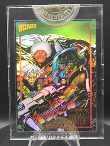1993 Wizard Press Jim Lee's StormWatch #4 Promo Card Sealed Serial #3282 - Picture 1 of 2