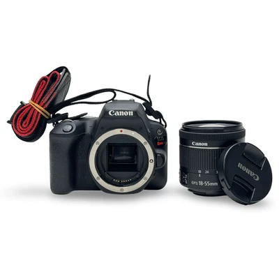 CÁMARA DIGITAL CANON EOS REBEL SL2 24,2 MP CON LENTE 18-55mm con BATERÍA (LEER) Foto 1 de 4