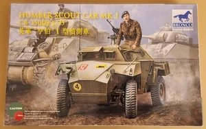 2007 Bronco WW2 Humber Scout Car MK 1 Model Kit CB-35009 1/35 Sealed Bags CIB - Picture 1 of 8