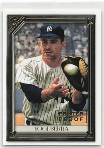 2021 Topps Gallery Printer Proof Yogi Berra #154 New York Yankees - Picture 1 of 2