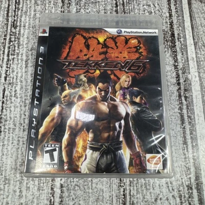 Tekken 6 (Sony PlayStation 3, Ps3) Estuche y Manual SOLO SIN DISCO/JUEGO Foto 1 de 4