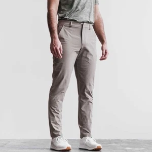 Neu mit Etikett Nobull Herren-Golfhose vorne flach – Größe 36T (36 x 34) – gefallener Rock - Bild 1 von 7