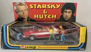 Corgi 292 Starsky & Hutch Ford Gran Torino. Original Box & Figures. MINT - Picture 1 of 11