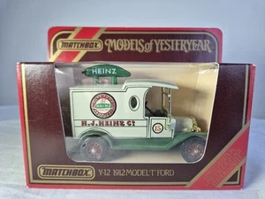 Matchbox Yesteryear Limited Edition Y12 1912 Ford Model T Van H J Heinz - Picture 1 of 5