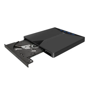 USB3.0 DVD Drive Ultra-thin DVD VCD Writer Recorder External TF Reader Player - Afbeelding 1 van 8