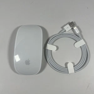Apple Magic Mouse 2 Wireless Mouse - White (A1657) With Charging Cable - Picture 1 of 5