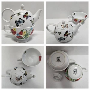 TAITU PAPAVERI Tetera Taza Té Para Uno EMILIO BERGAMIN - Imagen 1 de 10