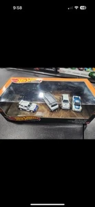 HOT WHEELS PREMIUM Diorama Rally Set MG Metro Lancia Delta HW Hauler Ford RS200 - Picture 1 of 3