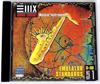 E-MU Systems Sound Library Volume 1 Emulator Standards Sample Sampling CD - Image 1 of 3