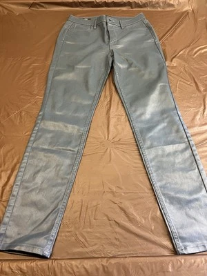 Pantalones ajustados recubiertos True Indigo HR White House Black Market 8R Foto 1 de 4