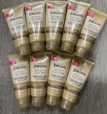 9 Pack- Jergens Natural Glow Daily Moisturizer, Fair To Medium, 2 oz - Image 1 of 4