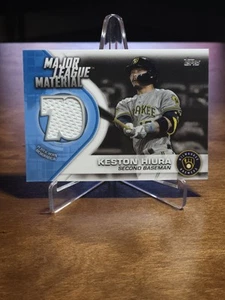 2021 Topps - Major League Materials Keston Hiura #MLM-KH (MEM) - Picture 1 of 2