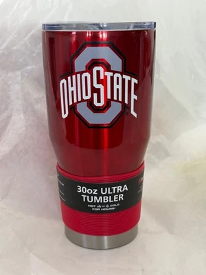 NCAA 俄亥俄州七叶树 30 盎司不倒翁不锈钢 * 完美阅读 — 第 1/3 张图片