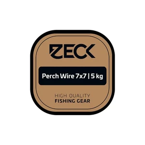 Zeck 7x7 Perch Wire Barschvorfach 0,20 mm 5 kg Braun 1,5 m & 4 m Stahlvorfach DA - Picture 1 of 1