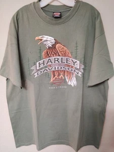 Camisa Harley-Davidson Eagle Wisconsin XL vintage 1998 - Imagen 1 de 7