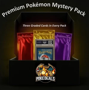 Premium Pokémon Mystery Pack - 3 Graded PSA/BGS/CGC Karten - Bild 1 von 7