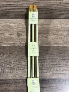 Lantern Moon 10" Ebenholz Einzelpunkt Stricknadeln US 10 (6 mm) 25 cm - Bild 1 von 5