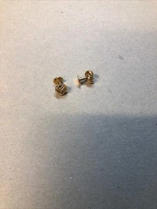 Men's Gold Color Cufflinks Nice! - Picture 1 of 5