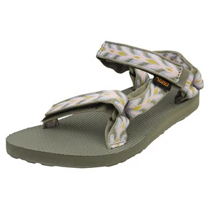 Teva Original Universal Revive Womens Walking Sandals in Green Multicolour - Picture 1 of 8