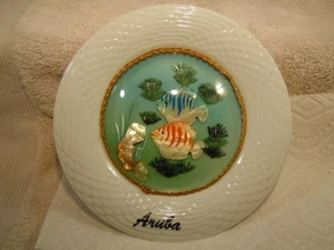 ARUBA FISH DECORATIVE COLLECTIBLE WALL DISPLAY PLATE 7 1/2" DIAMETER - NO BOX - Picture 1 of 4