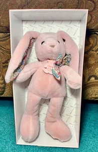 Histore d'Ours Soft Pink Bunny with ribbon - Picture 1 of 4