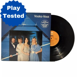 ABBA Voulez-Vous 1979 EPC 86086 UK Press Epic Records LP Vinyl Disco Electronica - Picture 1 of 11
