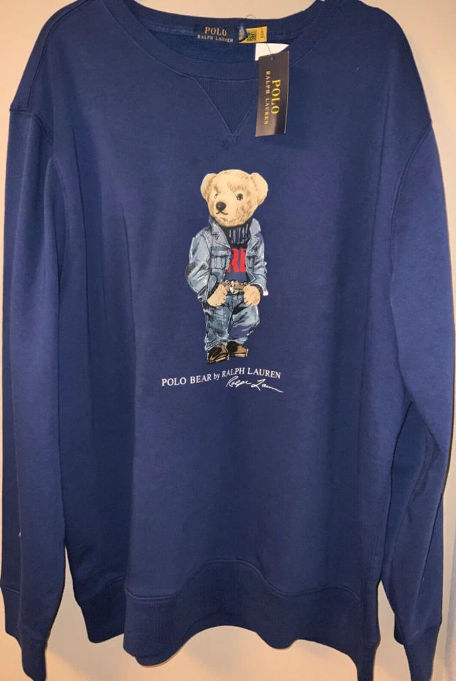 Ralph Lauren 100 Cotton Polo Bear Tee Shirt Sz 2xl Men