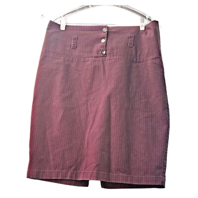 HeartSoul Midi Length Brown Pencil Skirt - Image 1 of 3