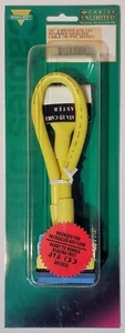 Cables Unlimited Yellow 24-in Rounded/Shielded UltraATA-133 Dual Drive Cable NEW - Picture 1 of 2