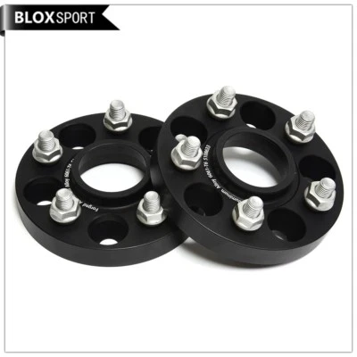 2Pc 20mm 5x108 Wheel Spacers for Ford Focus RS Mondeo Jaguar F type XF XJ XK XE - Image 1 of 4