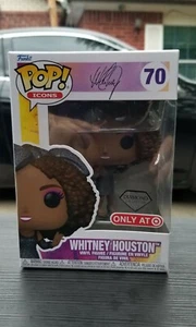Funko Pop! Whitney Houston #70 Diamond Collection Target Exclusive - Picture 1 of 7