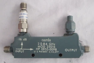 Acoplador y atenuador Agilent 0955-0098 Narda 0955-0090 - Imagen 1 de 2