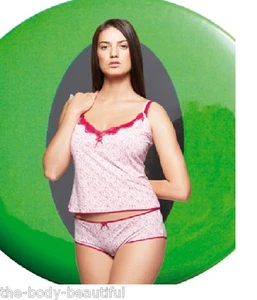 NEU MIT ETIKETT-X-LARGE-FREYA ANTOINETTE PASSENDES CAMISOLE-UK-16-FONDANT+LARGE-HOSE-SET - Bild 1 von 2